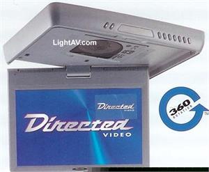 Directed Video OHD1202 12.1 All-in-One Overhead Flip Down LCD with Removable DVD System