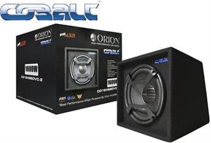 Orion CO124SBSV-4 Cobalt Single 12 4 Ohm Loaded Subwoofer Box 2200W Max
