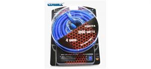 Orion COKIT4 Cobalt 4 Gauge 1800W Complete Amplifier Installation Kit