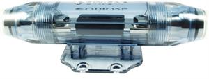 Orion Wired OWFHANL2033BA 0/2 GAUGE IN / OUT ANL Fuse Holder with Adapter and 150 A FUSE NICKEL FINISH