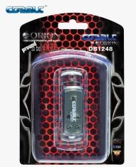 Orion Wired DB1248 One 2 / 4 Gauge In - 4 x 8 Gauge Out Nickel Plated Distribution Block 