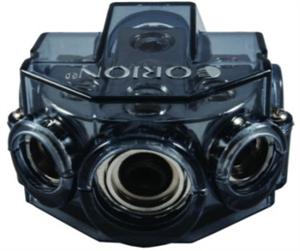 Orion Wired DB10102428 0 G - 2 x 4 G - 2 x 8 Gauge Nickel Plated Power / Ground Distribution Block