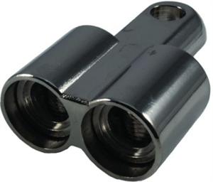 Orion Wired RT200 2 x 0 Gauge Nickel Plated Ring Terminal
