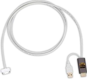 Power Acoustik HDM-A3 Smart Phone MHL / HDMI Interface Cable for Samsung Galaxy 3 / 4 & Select 11 Pin Android Devices