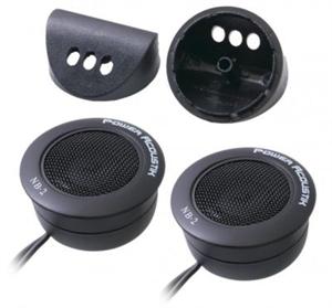 Power Acoustik NB-2 1 100W RMS 3 Way Mount Piezo Tweeters 200W Max 4 Ohm PAIR