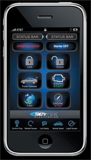 Scytek Mobilink 5000 2-Way Security Alarm / Remote Start / GPS Tracking for your Smart Phone