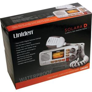 Uniden UM380 Full-Featured Fixed Mount VHF Marine Radio