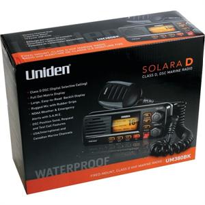 Uniden UM380BK Solara Class D Marine Radio Black