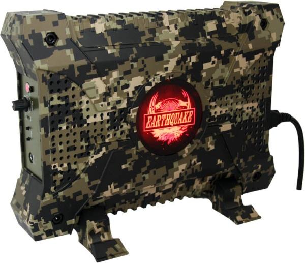 Earthquake 300-XX 300 Watt CAMO Mono Subwoofer / Transducer / Shaker Amplifier with Remote