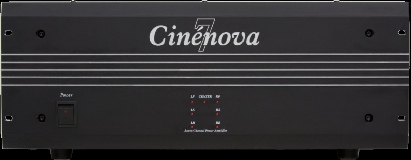 Earthquake Cinenova 7 7 x 170  Watts RMS @ 8 Ohms Audiophile Home Theater Amplifier XLR Inputs