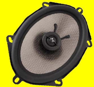 Earthquake F5X7 Focus 5X7 Inch 2 Way Coaxial Speakers with PistonMax