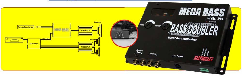 Earthquake MB1 MegaBass Digital Bass Processor