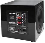 Earthquake MiniMe P12 12 Inch 600 Watt Compact Powered Subwoofer With Passive 12 Inch SLAPPiano Black Laquer Finish