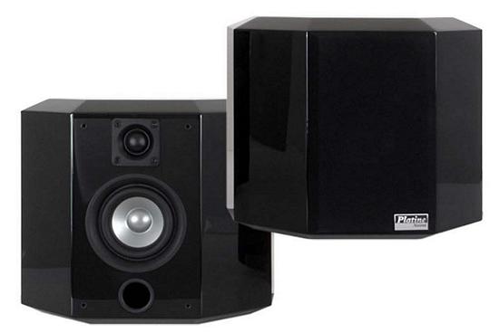 Earthquake PN-1411BLACK Platine Noiree 4 Inch 2 Way 200 Watt Bookshelf/Surround Sound Speakers Piano Black Finish