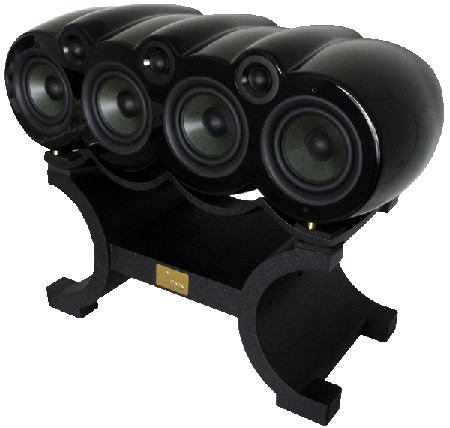 Earthquake RHEA 4-6.5 Inch Midrange + 3-1 Inch Tweeter AudioPhile Center Channel