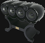 Earthquake RHEA 4-6.5 Inch Midrange + 3-1 Inch Tweeter AudioPhile Center Channel