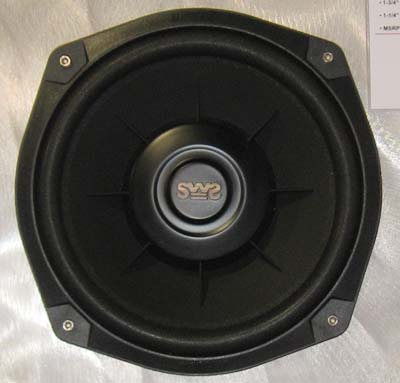 Earthquake SWS-8 8 inch Shallow Mount Subwoofers /each