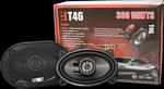 Earthquake T46 TNT 4x6 Inch 2 Way Coaxial Speakers 300W Peak