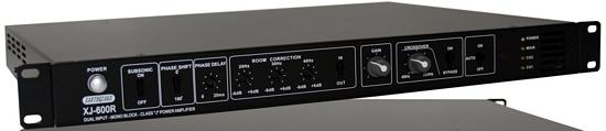 Earthquake XJ-600R 1 X 700 Watts RMS @ 2 Ohms Pro Audio Mono Subwoofer/Transducer Amplifier, Rack Mount, XLR Inputs