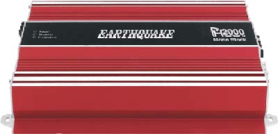 Earthquake Sound PH2000W/D1 PowerHouse Series Class D Mono 2000W Amplifier