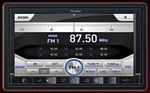 Farenheit F-761NX INGENIX 7 Inch Double DIN LCD/DVD/Navigation Receiver with 7 band EQ, USB/SDHC/MASS HDD, Bluetooth 3.0, WIN CE 6.0