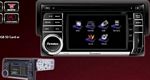 Farenheit TI-450 Single DIN 4.5 Inch Touch Screen LCD/DVD AV Receiver with USB/SD