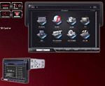 Farenheit TI-710 Single DIN 7 Inch Touch Screen LCD/DVD AV Receiver with USB/SD