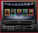 Farenheit TI-740NB 7 Single DIN Navigation Ready Multimedia Receiver with BlueTooth V2.1 EDR, SD/USB