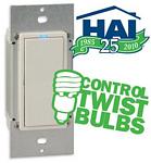 HAI 35A00-1CFL Compact Fluorescent Light (CFL) 600 Watt Smart Switch/Dimmer