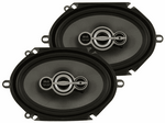 Hifonics ZXi-I683 425 WATTS MAXIMUM 85 NOMINAL 6 X 8/5 X 7 Inch OVAL 3 Way Coaxial Speaker