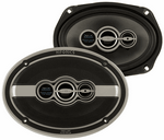 Hifonics ZXi-I693 550 WATTS MAXIMUM 110 NOMINAL 6 X 9 Inch OVAL 3 Way Coaxial Speaker