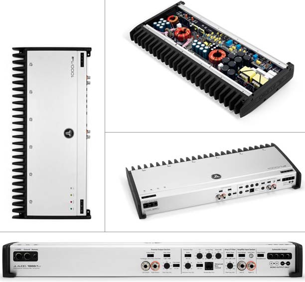 JL Audio 1000/1v2 1 Channel 1000 RMS Mono AudioPhile Amplifier
