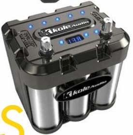 Kole Audio KCEL-800 800 Amp Battery / Capacitor Hybrid In Stock!