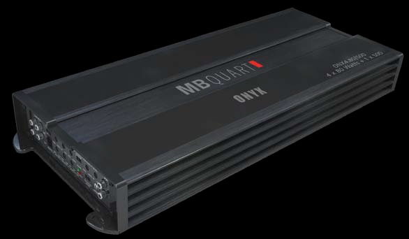 MB Quart ONX4.60 4 x 60 @ 4 OHMS, 4 x 120 @ 2 OHMS, 2 x 240 @ 4 OHMS 4 CH Amplifier