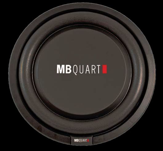 MB Quart RLP204 Reference 8 400 Watt Shallow/Slim Mount Subwoofer 0.25 Cu Ft / 2.77 D
