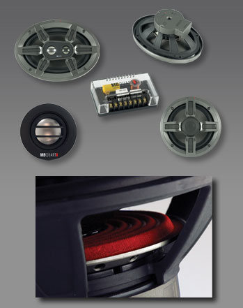 MB Quart DSH 216 Discus 6.5 Inch / 16 CM 2-WAY COMPONENT SPEAKER SYSTEM