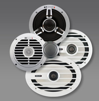 MB Quart NKE 216 Nautic Marine 6.5 Inch COMP 2-WAY COMPONENT SPEAKER SYSTEM