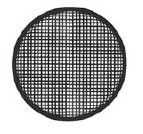 Metra 85-9006 6  Inch STEEL WOOFER GRILLE Single