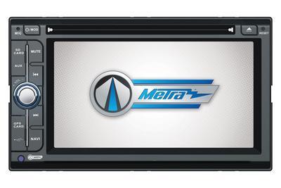 Metra MDF-7603-1 2007-11 Nissan Versa / Juke OEM 6.1 Inch LCD/DVD Navigation Receiver