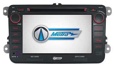 Metra MDF-9011-1 2005-10 VW Multi-Fit OEM 7 Inch LCD/DVD Navigation Receiver