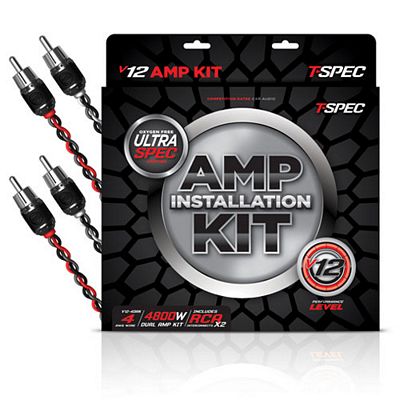 Metra V12-4DAK TSPEC 4GA DUAL AMP KIT