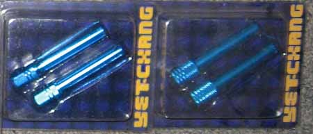 Vibes Blue Aluminum Doorlock Replacement Stems