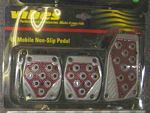Vibes Purple Neon Glowing Aluminum Pedals Standard Transmission