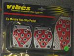 Vibes Purple Neon Glowing Aluminum Pedals Standard Transmission