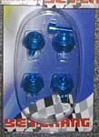 Vibes Blue Aluminum License Plate Screws Free with Orders Over $20