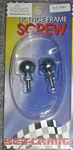 Vibes EightBall License Plate Screws Free with Orders Over $20