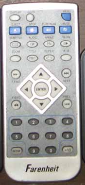 Farenheit Remote5 Remote Control
