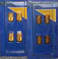 Vibes Gold Aluminum Tire Valves