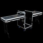 MR DJ CASE-7000 Portable Rack & Coffin Worksation Case 2 Sided