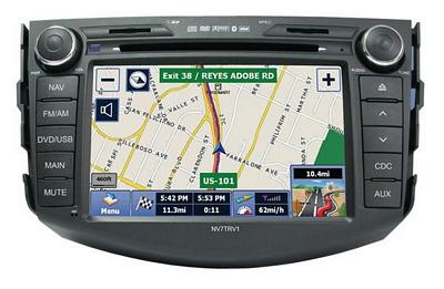 Myron Davis NV7TRV1 7 Inch Toyota Rav 4 Vehicle Specific In-Dash Navigation with Bluetooth